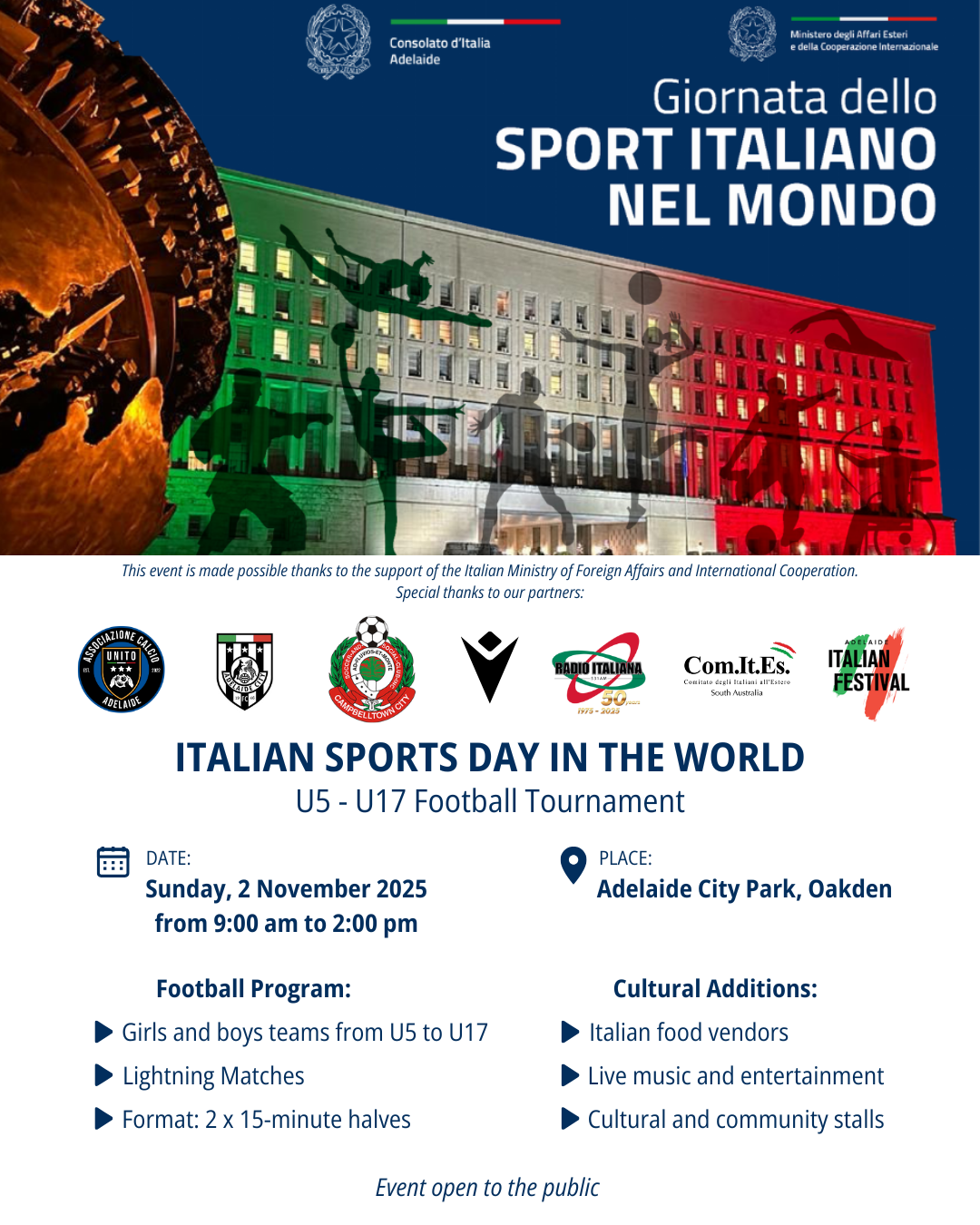 Locandina Giornata dello Sport